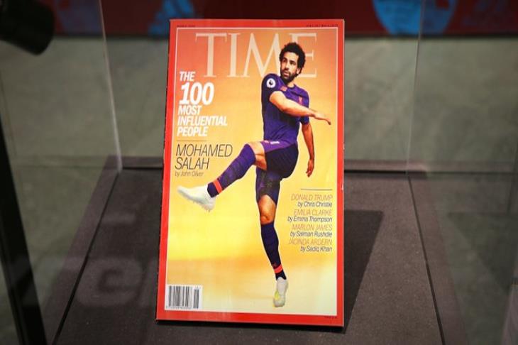 Salah is part of the FIFA Museum in Zurich Salah is part of the FIFA Museum in Zurich